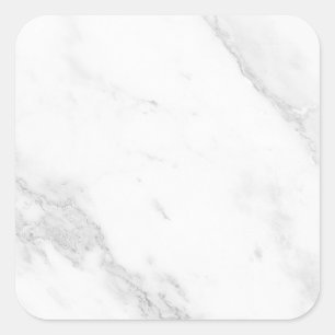 Adesivo Quadrado Mármore Branco