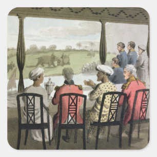 Adesivo Quadrado Marquês Wellesley e sua série, no Nabob de O