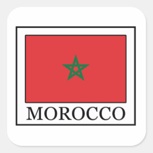 Adesivo Quadrado Marrocos
