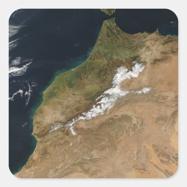 Adesivo Quadrado Marrocos (Frente)