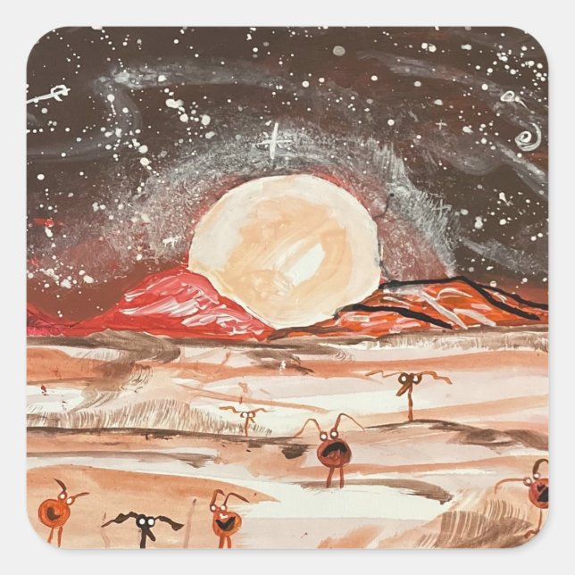 ADESIVO QUADRADO MARS (Frente)