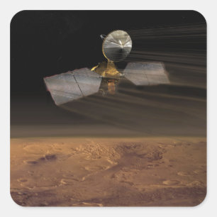 Adesivo Quadrado Mars Reconnaissance Orbiter 3