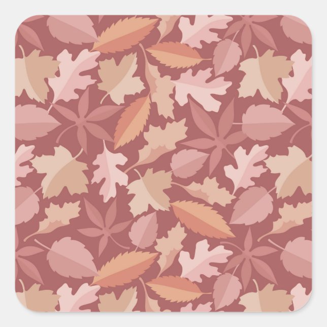 Adesivo Quadrado Marsala deixa padrão (Frente)