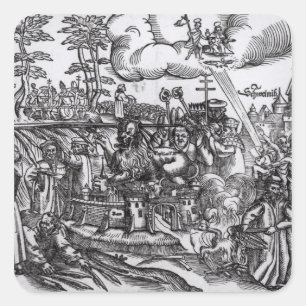 Adesivo Quadrado Martin Luther