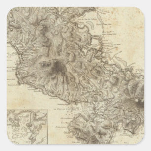 Adesivo Quadrado Martinico