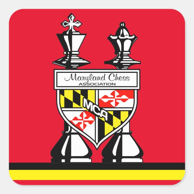 ADESIVO QUADRADO MARYLAND CHESS (Frente)