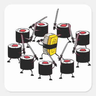 Adesivo Quadrado MATAR de Cultura de Pop FM Maki