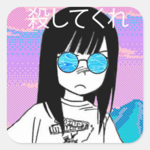 Adesivo Quadrado Matar Me Sticker