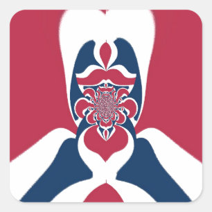 Adesivo Quadrado Matata E-T extraterrestre Hakuna Eu venho em paz