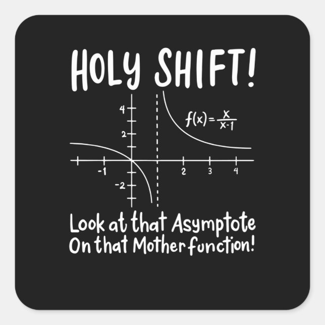 Adesivo Quadrado Matemática (Frente)