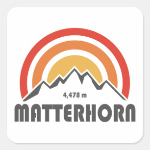 Adesivo Quadrado Matterhorn