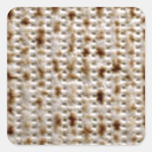 ADESIVO QUADRADO MATZO JEWISH SQUARE STICKERS