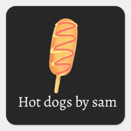 Adesivo Quadrado Mau Seco Num Pau