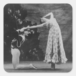 Adesivo Quadrado Maude Lloyd e Hugh Laing