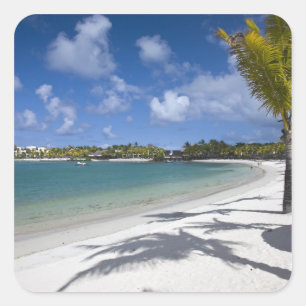 Adesivo Quadrado Maurícia, Maurícia Oriental, Trou d'Eau Douce,