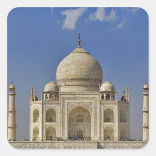 Adesivo Quadrado Mausoléu Taj Mahal / Agra, Índia