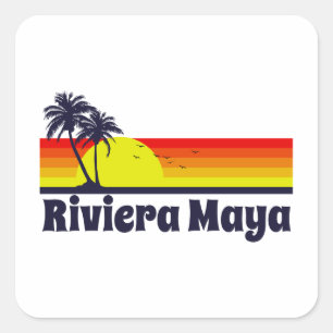 Adesivo Quadrado Maya de Riviera