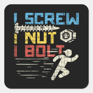 Adesivo Quadrado Mecânica