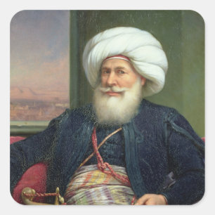 Adesivo Quadrado Mehemet Ali, 1840