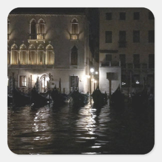 Adesivo Quadrado Meia-noite no Grande Canal