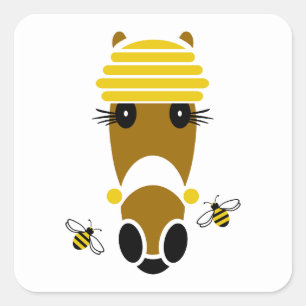 Adesivo Quadrado Mel Hattingdon Square Sticker