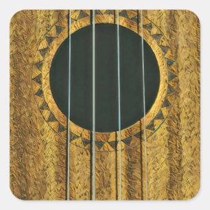 Adesivo Quadrado Melhor guitarrista de sempre