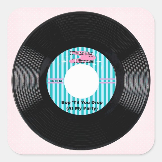 Adesivo Quadrado Memory Sticker (Frente)