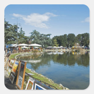 Adesivo Quadrado Mercado antiquário, Fortezza Da Basso,