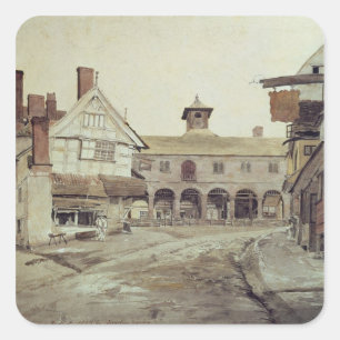 Adesivo Quadrado Mercado, Hereford, 1803