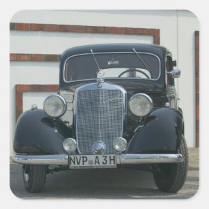 Adesivo Quadrado mercedes antigo