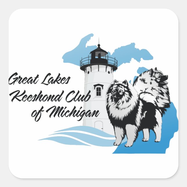 Adesivo Quadrado Merchandise GLKCM (Frente)