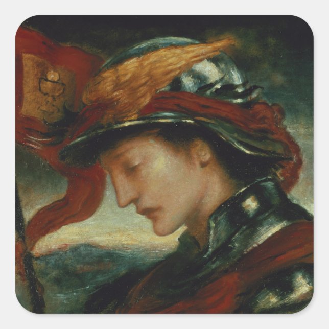 Adesivo Quadrado Mercúrio 2 (Frente)