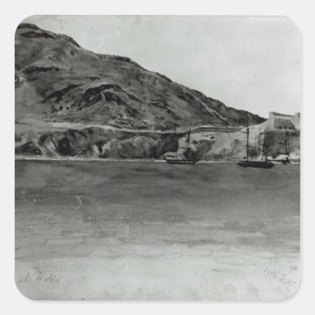 Adesivo Quadrado Mers El-Kebir, Argélia (Frente)