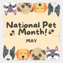 Mês Nacional de Pet