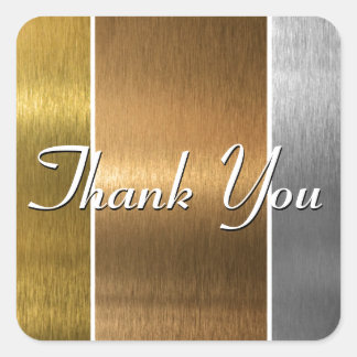 Adesivo Quadrado Metais Brutos