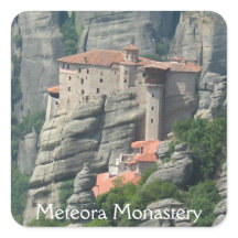 Meteora Monastery 1 Sticker