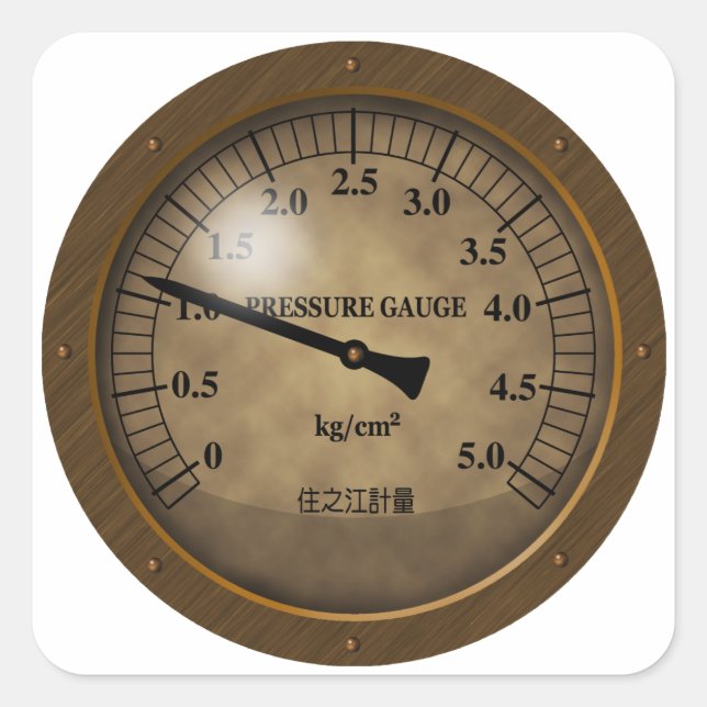 Adesivo Quadrado meter1 (Frente)