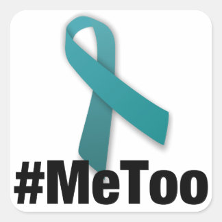 Adesivo Quadrado #MeToo Design com Faixa de Opções