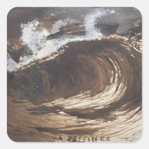 Adesivo Quadrado Meu Destino, 1857