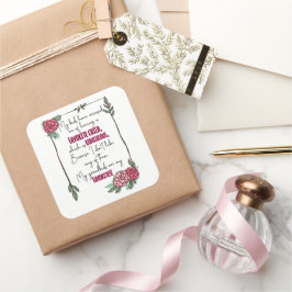 Adesivo Quadrado Meus Filhos Me Acusaram De Ter Um Filho Favorito