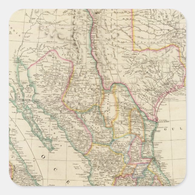 Adesivo Quadrado México 5 (Frente)