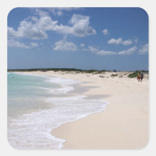 Adesivo Quadrado México, Cozumel, Punta Morena, a costa leste de