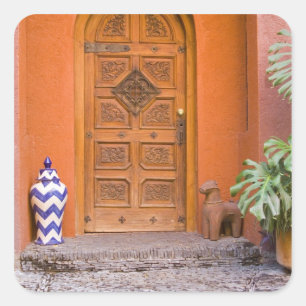 Adesivo Quadrado México, estado de Guanajuato, San Miguel. Casa de