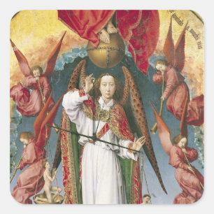 Adesivo Quadrado Michael Pesando as Almas