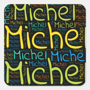 Adesivo Quadrado Michel