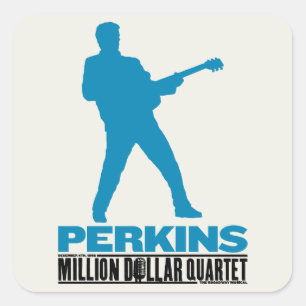 Adesivo Quadrado Milhões de dólares Quarteto Perkins