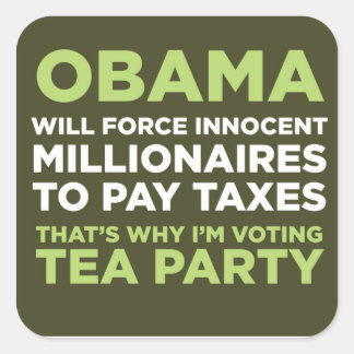 Adesivo Quadrado Milionários