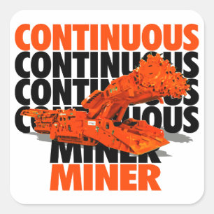 ADESIVO QUADRADO MINERADOR CONTÍNUO