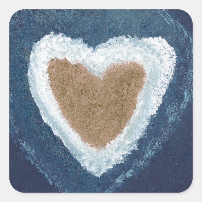 Adesivo Quadrado Minha Ilha Privada (Frente)