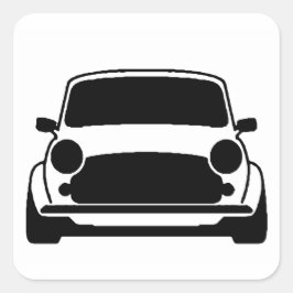 Adesivo Quadrado Mini plana e simples